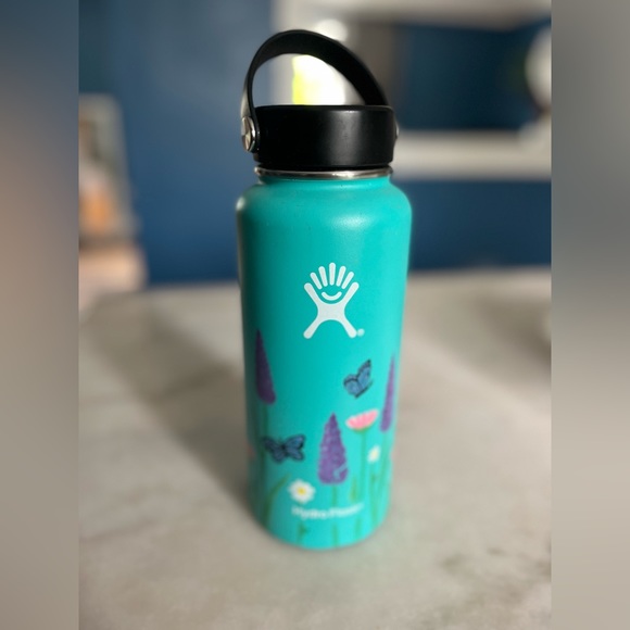 Hydro Flask Other - Hand Painted Hydroflask, Mint, 32oz